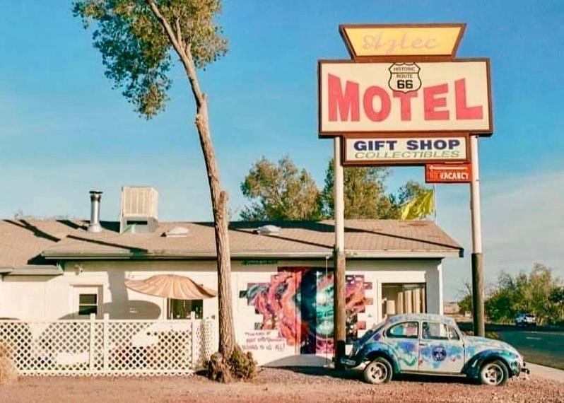 The Aztec Motel & Creative Space Seligman Extérieur photo